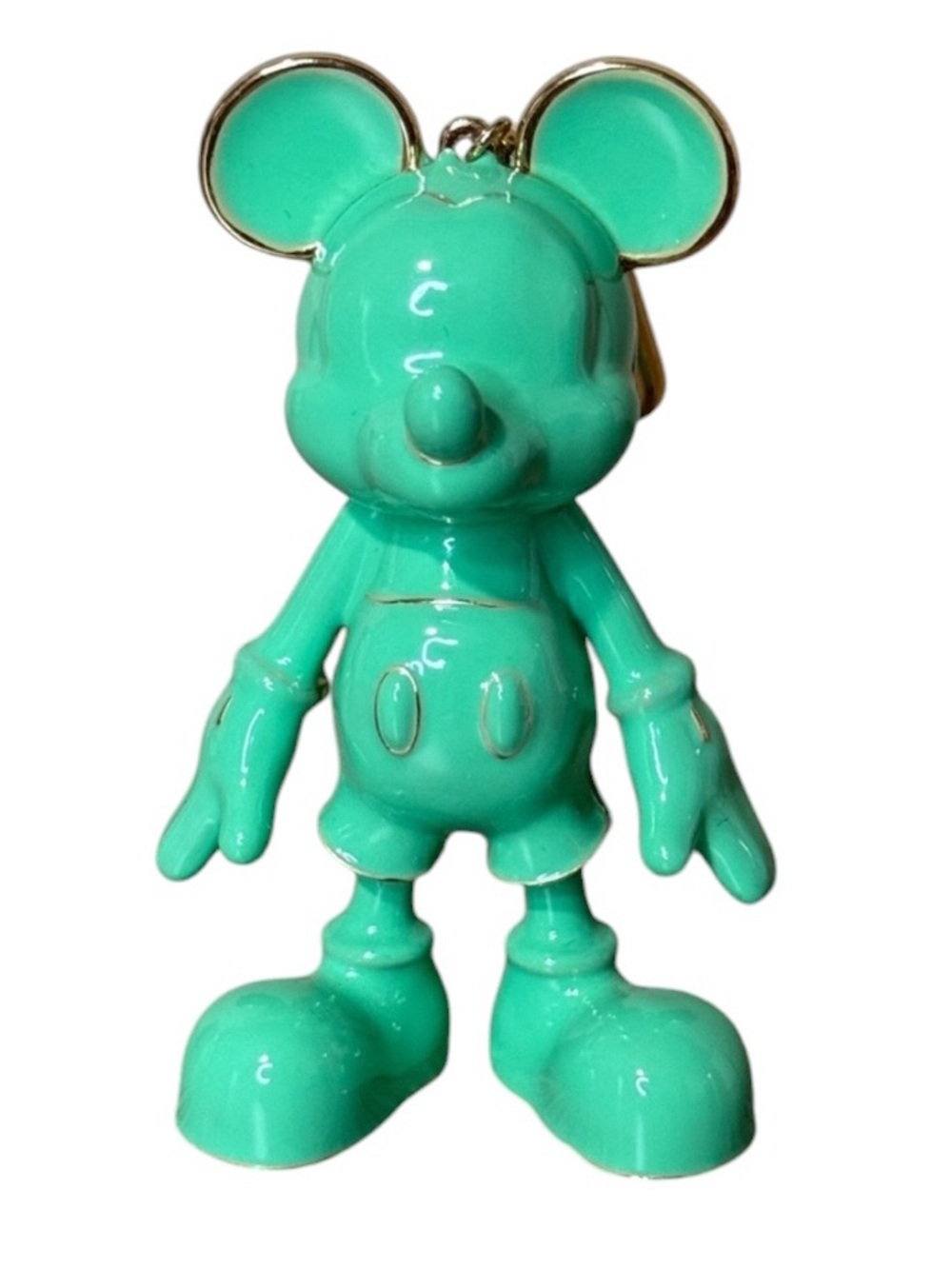 BaubleBar x Disney Mickey Mouse Green Bag Charm Keychain
